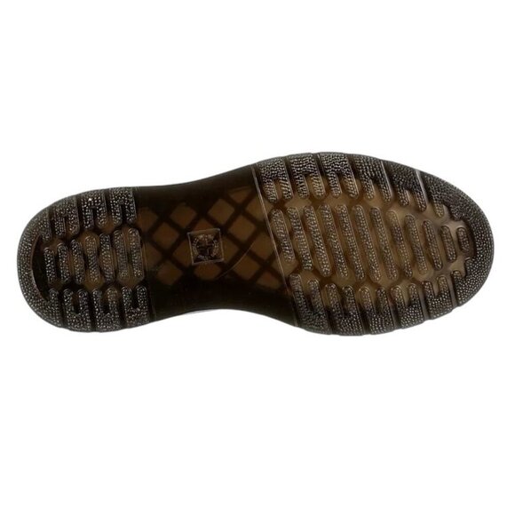 Dr. Martens Zavala Size 7 Women /6 Men Smooth Boot Black Leather Combat Moto Bik - Picture 3 of 5